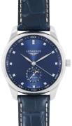 Longines Herrklocka L2.919.4.97.0 Master Blå/Läder Ø42 mm