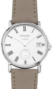 Longines Damklocka L4.312.4.11.2 Elegant Vit/Läder Ø34.5 mm