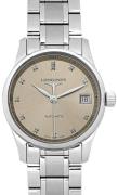 Longines Damklocka L2.357.4.07.6 Master Beige/Stål Ø34 mm