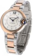 Cartier Damklocka W3BB0006 Ballon Blue Silverfärgad/18 karat