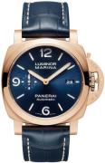 Panerai Herrklocka PAM01112 Luminor Blå/Läder Ø44 mm