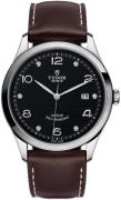 Tudor 1926 Herrklocka M91650-0009 Svart/Läder Ø41 mm