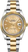 Rolex Damklocka 126233-0016 Datejust 36 Gulguldstonad/18 karat gult