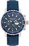 Nautica Herrklocka NAPICS006 Svart/Textil Ø48 mm