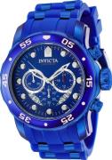 Invicta Herrklocka 40929 Pro Diver Blå/Stål Ø48 mm