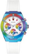 Guess Damklocka GW0030L6 Athena Vit/Plast Ø39 mm