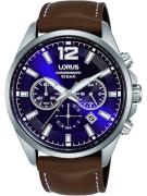 Lorus Herrklocka RT387JX9 Sports Blå/Läder Ø43 mm