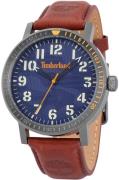 Timberland Herrklocka TDWGA2101602 Topsmead Blå/Läder Ø44 mm