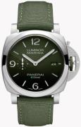 Panerai Herrklocka PAM01356 Luminor Grön/Textil Ø44 mm