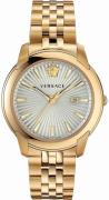 Versace VELQ00719 V Urban Silverfärgad/Gulguldtonat stål Ø42 mm