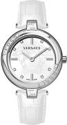 Versace Damklocka VE2J00221 Lady Vit/Läder Ø38 mm