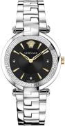 Versace Damklocka VE2L00321 Revive Svart/Stål Ø35 mm