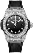 Hublot Damklocka 485.SX.1270.RX.1604 Big Bang 33mm Svart/Gummi Ø33 mm