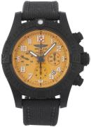 Breitling Herrklocka XB0180E41I1W1 Avenger Hurricane 45 Gul/Gummi