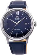 Orient Herrklocka RA-AC0021L10B Contemporary Automatic Blå/Läder