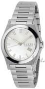 Gucci YA115402 Pantheon Vit/Stål Ø36 mm