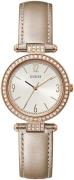 Guess Damklocka GW0116L1 Silverfärgad/Läder Ø32 mm