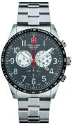 Swiss Alpine Military Herrklocka 7082.9138 Hornet Chrono Grå/Stål