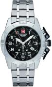 Swiss Alpine Military Herrklocka 7063.9137 Tornado Chrono Svart/Stål