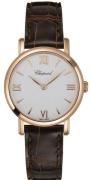 Chopard Damklocka 127387-5201 Classic Vit/Läder Ø26.5 mm