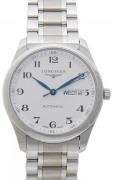 Longines Herrklocka L2.755.4.78.6 Master Silverfärgad/Stål Ø38.5 mm