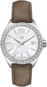 TAG Heuer Damklocka WBJ131A.FC8255 Formula 1 Ladies Vit/Läder Ø35 mm