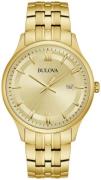 Bulova Herrklocka 97B202 Classic Gulguldstonad/Gulguldtonat stål