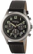 Breil Herrklocka EW0299 Tribe Svart/Läder Ø40 mm