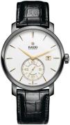 Rado Herrklocka R14053016 Diamaster Vit/Läder Ø38 mm