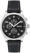 Hugo Boss Herrklocka 1513987 View Svart/Läder Ø44 mm