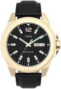 Timex Herrklocka TW2U82100 Essex Avenue Svart/Läder Ø44 mm