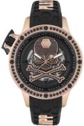 Philipp Plein Herrklocka PWUAA0323 Hyper Sport Svart/Gummi Ø46 mm