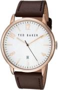 Ted Baker Herrklocka 10030651 Daniel Vit/Läder Ø43 mm