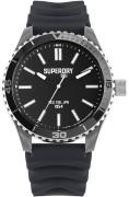 Superdry Herrklocka SYG241E Tokyo Ski Svart/Gummi Ø48 mm