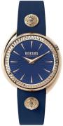 Versus by Versace Damklocka VSPHF0520 Tortona Blå/Läder Ø38 mm