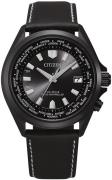 Citizen Herrklocka CB0225-14E Radio Controlled Svart/Läder Ø42 mm