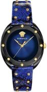 Versace Herrklocka VEBM00418 Shadov Svart/Läder Ø39 mm