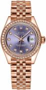 Rolex Damklocka 279135RBR-0011 Lady-Datejust 28 Lila/18 karat