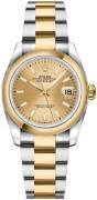 Rolex Damklocka 278243-0013 Datejust 31 Gulguldstonad/18 karat gult