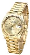 Rolex Damklocka 279178-0013 Lady-Datejust 28 Champagnefärgad/18