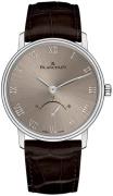 Blancpain Herrklocka 6653-1504-55A Villeret Grå/Läder Ø40 mm