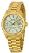 Rolex Damklocka 279178-0007 Lady-Datejust 28 Grön/18 karat gult guld