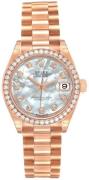 Rolex Damklocka 279135RBR-0010 Lady-Datejust 28 Vit/18 karat