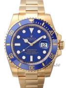 Rolex Herrklocka 116618LB-0003 Submariner Blå/18 karat gult guld