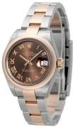 Rolex Damklocka 279161-0010 Lady-Datejust 28 Brun/18 karat roséguld