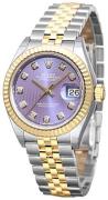 Rolex Damklocka 279173-0017 Lady-Datejust 28 Lila/18 karat gult guld