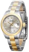 Rolex Damklocka 279163-0004 Lady-Datejust 28 Silverfärgad/18 karat