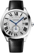 Cartier Herrklocka WSNM0022 Drive De Silverfärgad/Läder