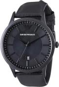 Emporio Armani Herrklocka AR11276 Svart/Läder Ø43 mm