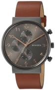 Skagen Ancher Herrklocka SKW6418 Svart/Läder Ø40 mm